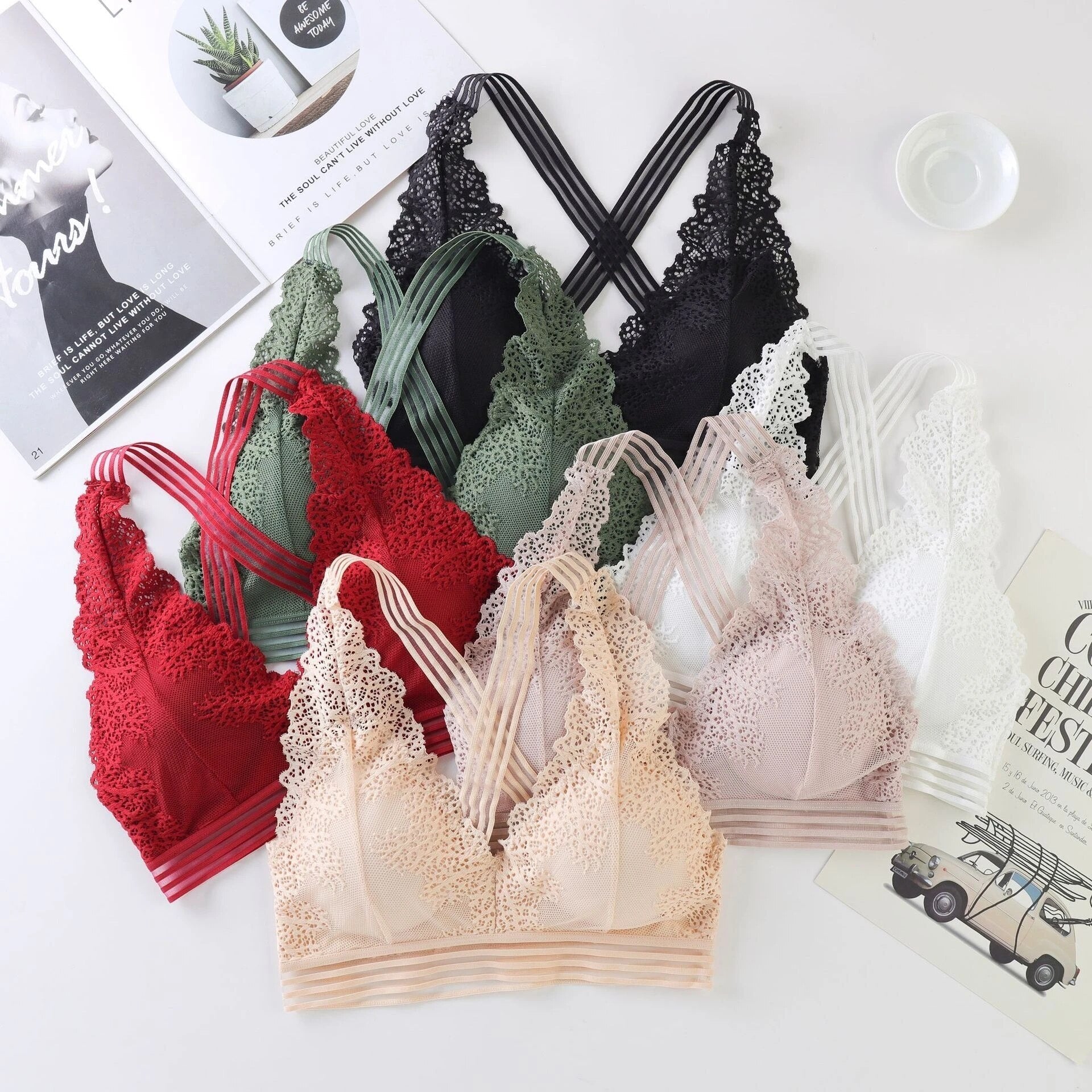 Combo Of 6 Bra & Panties Set Imported