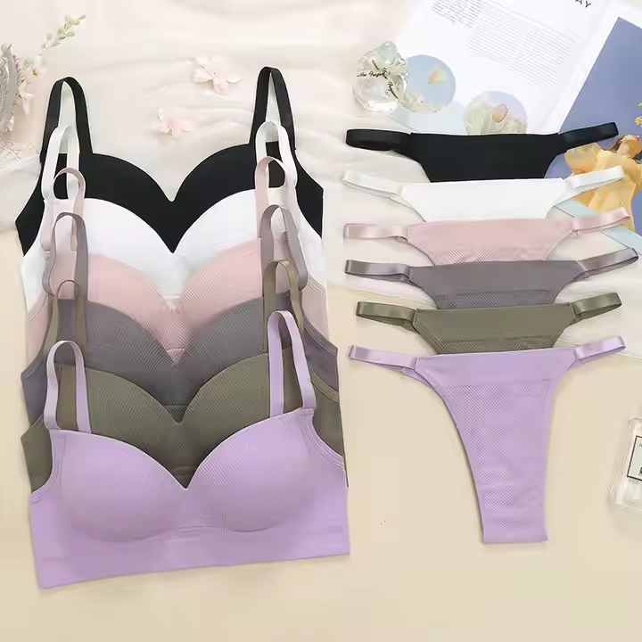 Combo Of 6 Bra & Panties Set Imported