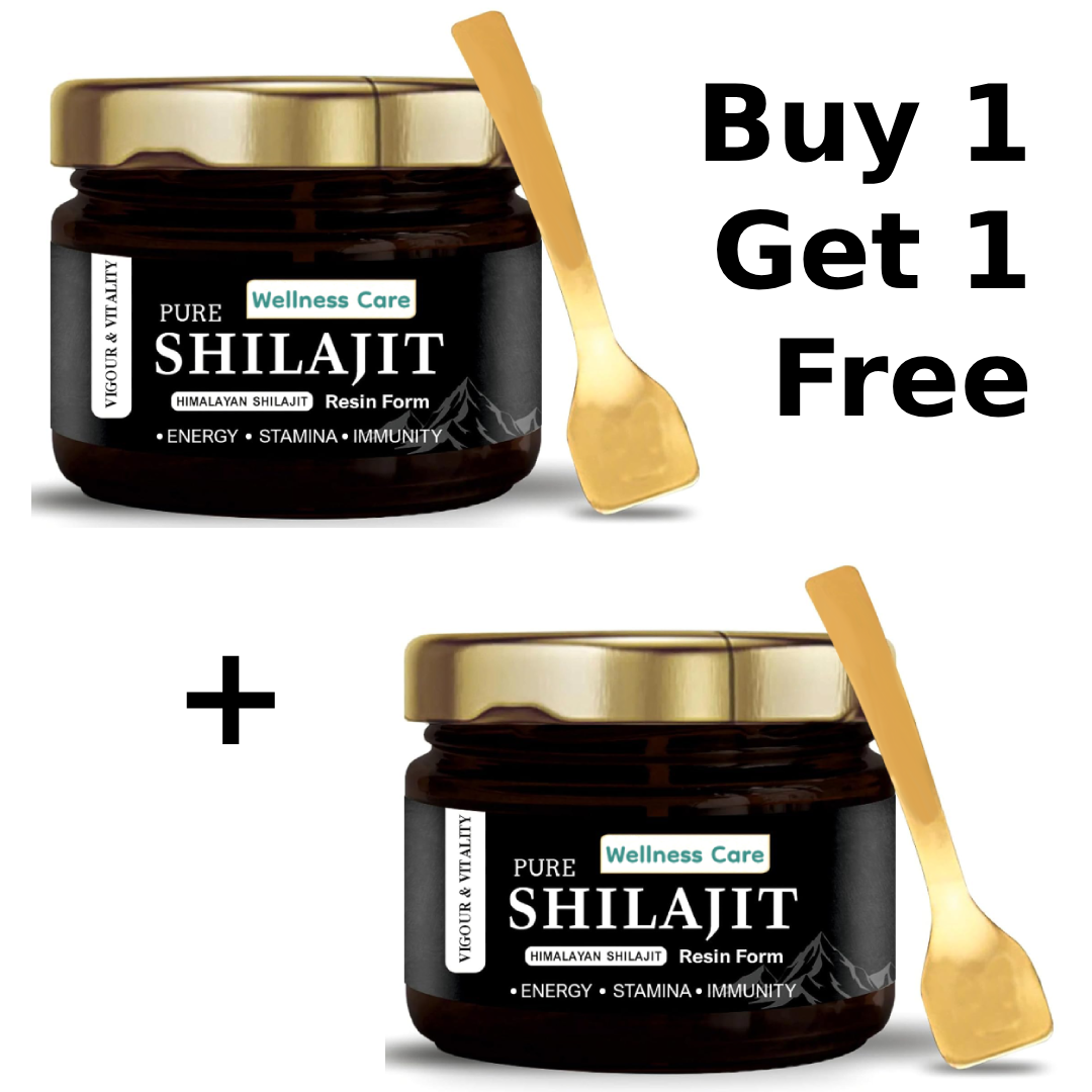 Wellness Care Natural Shilajit (Buy 1 Get 1 Free) (10gm + 10gm)